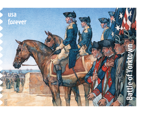 2025 Battlefields of the American Revolution Stamps