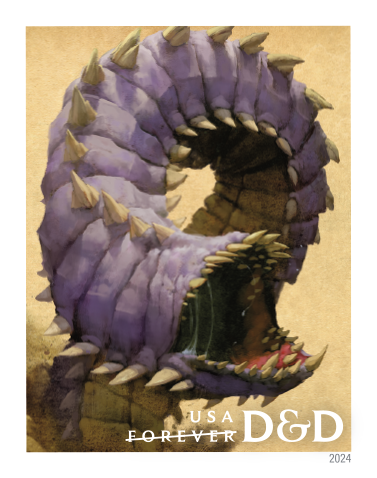 2024 Dungeons & Dragons Stamps