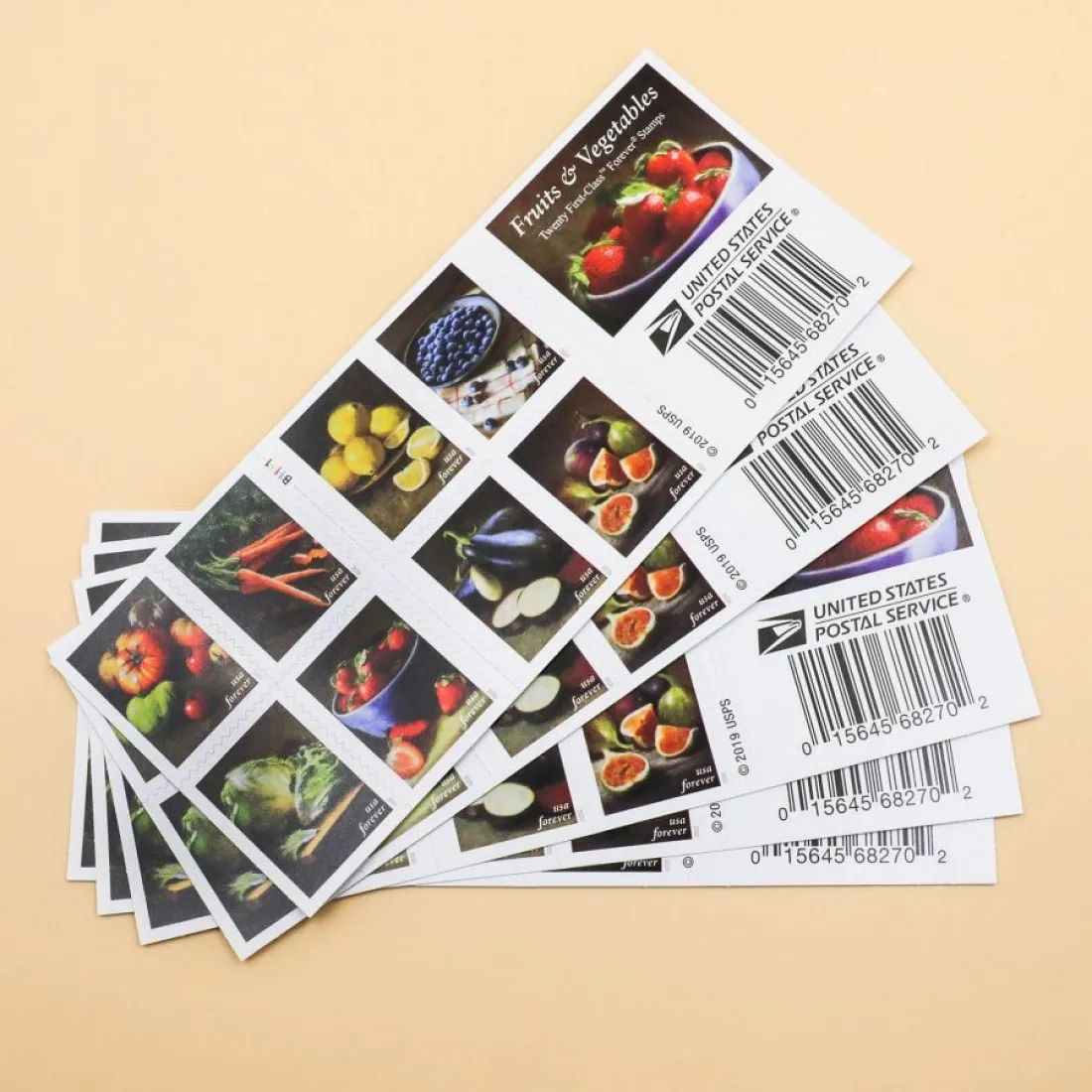 2020 Fruits and Vegetables Stamps