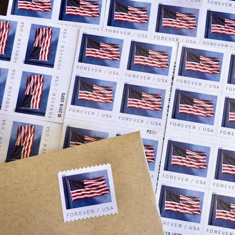 2019 U.S. Flag Stamps books