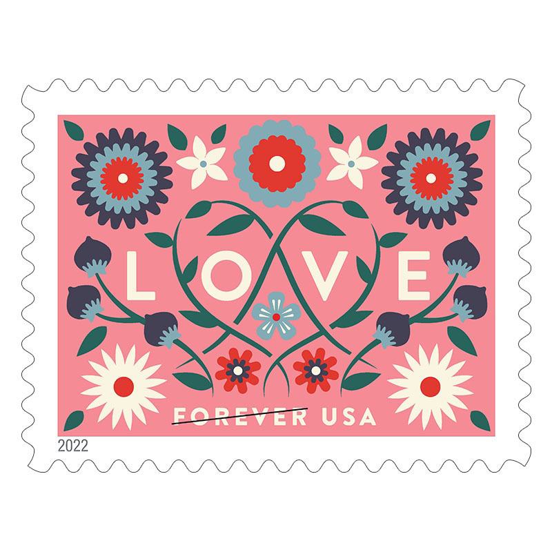 2022 Love Forever Stamps