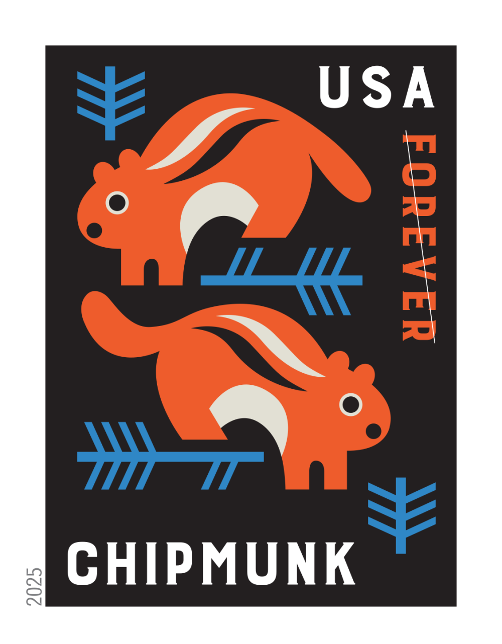 2025 Baby Wild Animals Stamps 100 pcs