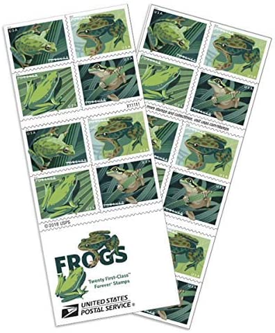 2019 Frogs Booklet stamps