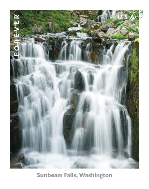 2023 Waterfalls Stamps 100 PCS