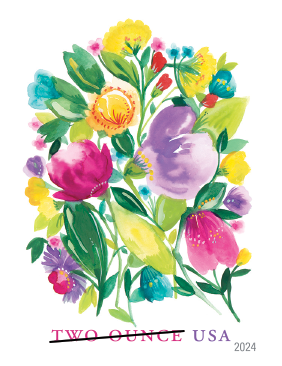 2024 Wedding Blooms Stamps