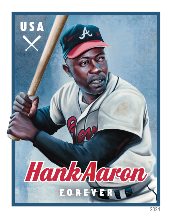 2024 Hank Aaron Stamps