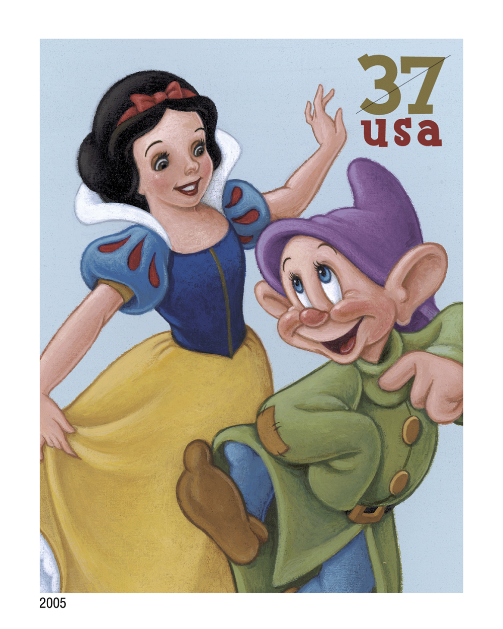2005 37¢ Art Of Disney Celebration Stamps