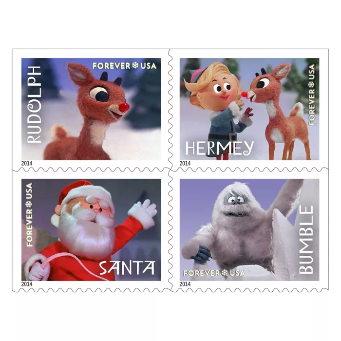 2014 Rudolph the Red-Nosed Reindeer Stamps