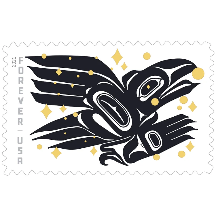 2021 Raven Story Forever Stamp