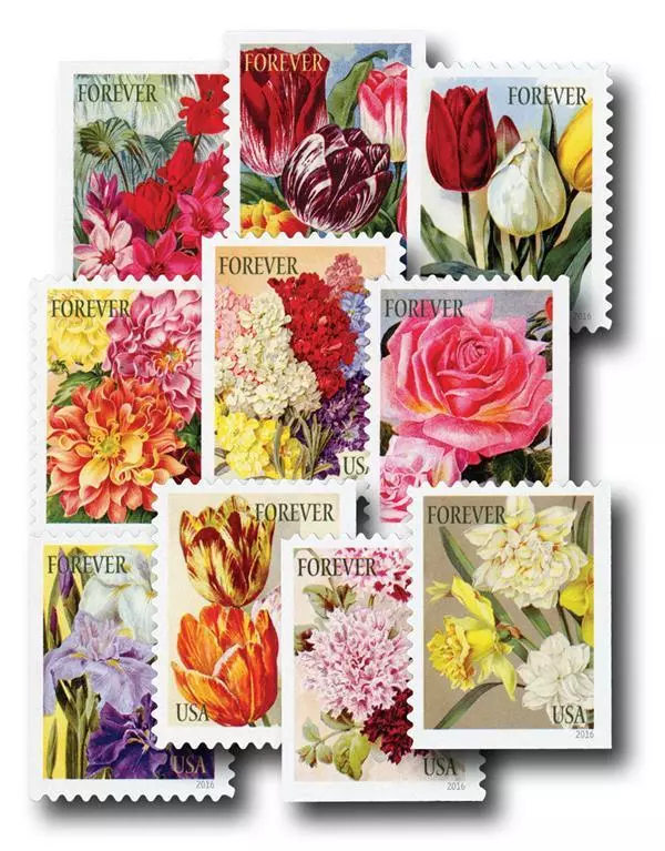 2016 Botanical Art Stamps