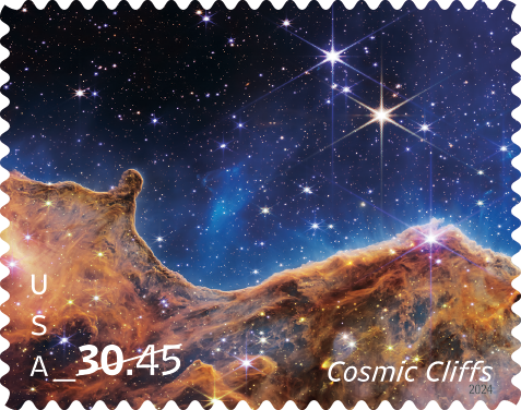 2024 Cosmic Cliffs Stamps
