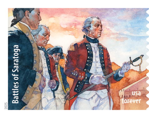 2025 Battlefields of the American Revolution Stamps