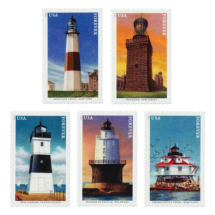 2021 Mid-Atlantic Lighthouses Stamps