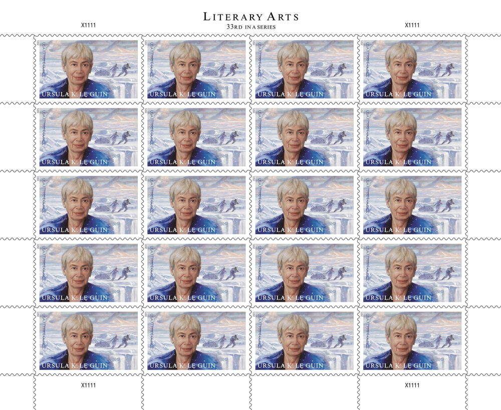 2021 Ursula K. Le Guin - 3 Ounce Stamps 100 PCS