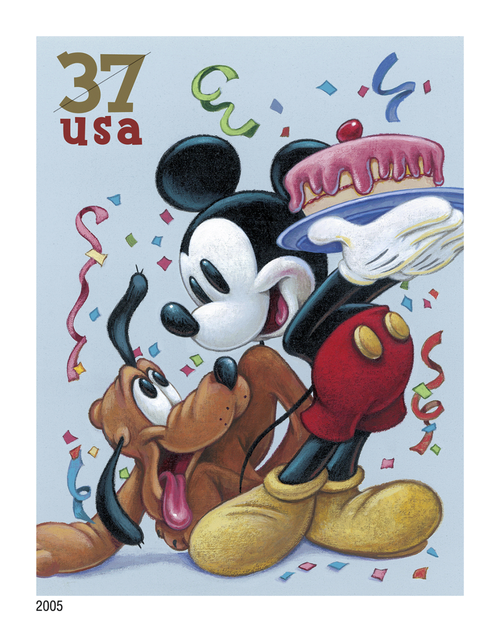 2005 37¢ Art Of Disney Celebration Stamps