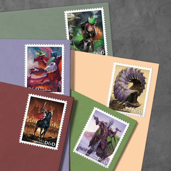 2024 Dungeons & Dragons Stamps